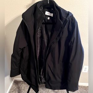 Calvin Klein heavy hooded jacket